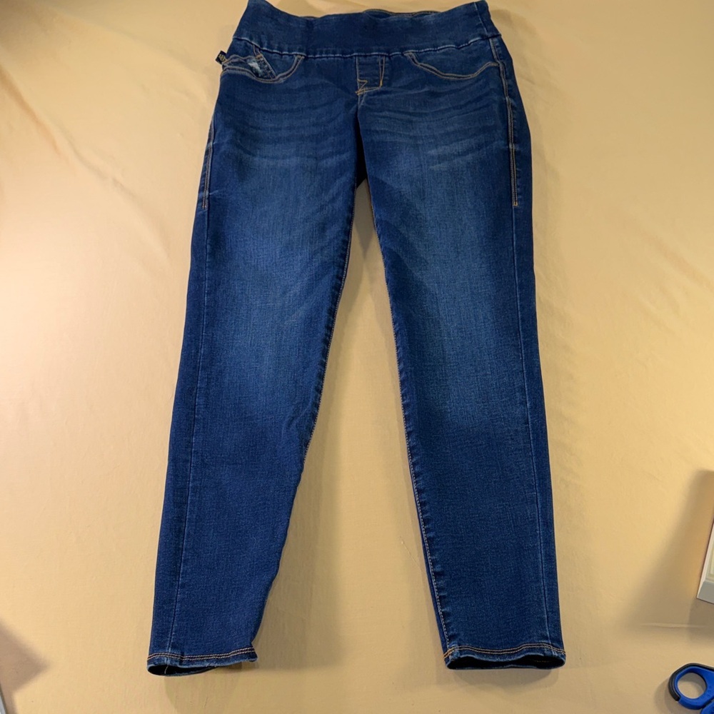 Rock and Republic fever denim RX pull on skinny Jeggings wide waistband